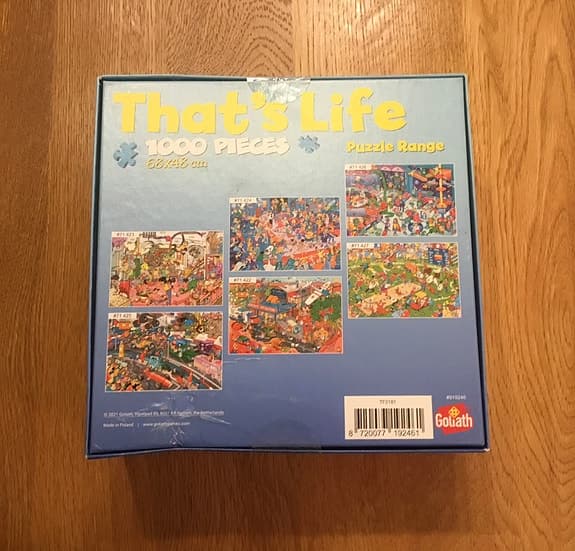 Pussel NYTT 1000 bitar ”Cirkus”, That’s Life Goliath