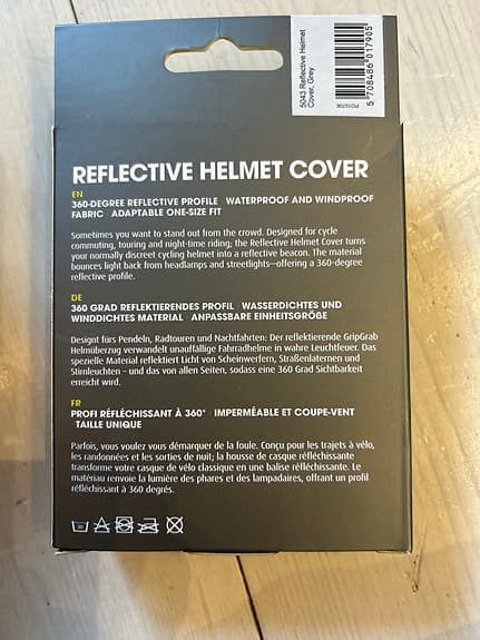 Hjälmöverdrag reflekterande