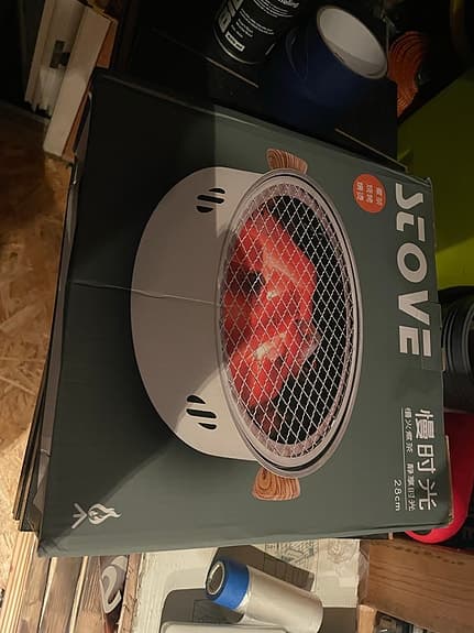 Jrove Bärbar Kolgrill Rostfritt Stål