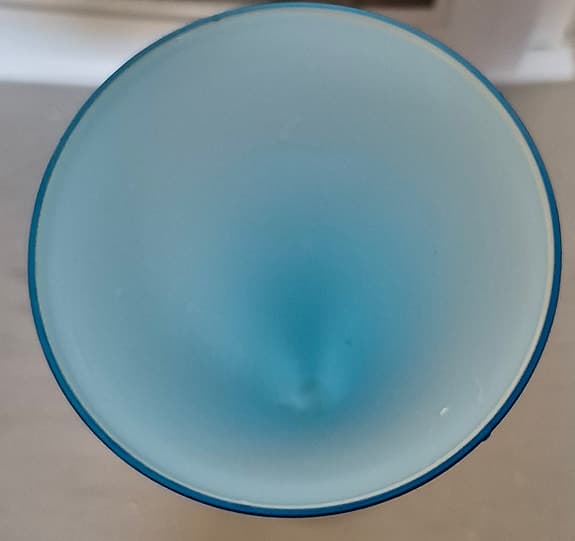 VAS KRUKA VÄXT GLASBRUK RETRO VINTAGE