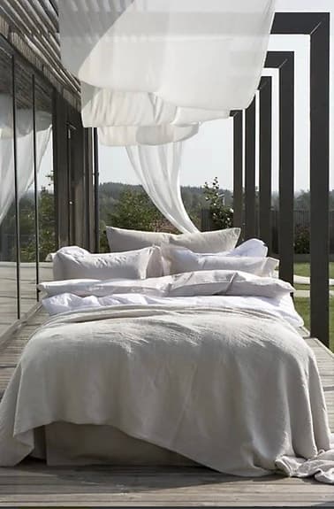 NY!! Himla Dreamtime Percale Påslakan Sand Melange (220x220)