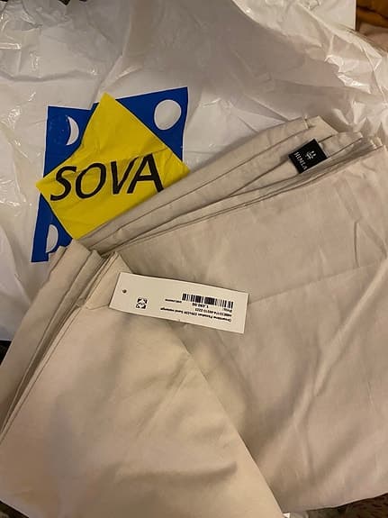 NY!! Himla Dreamtime Percale Påslakan Sand Melange (220x220)