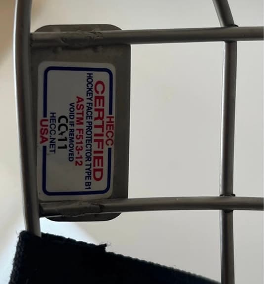 Avtagbart hockeygaller