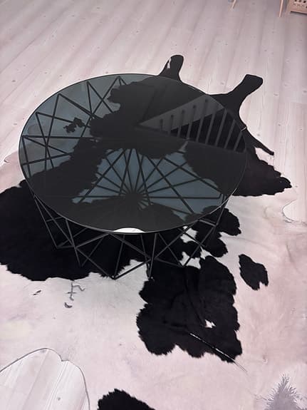 Designerbord Vitro från Bolia ø 90 cm