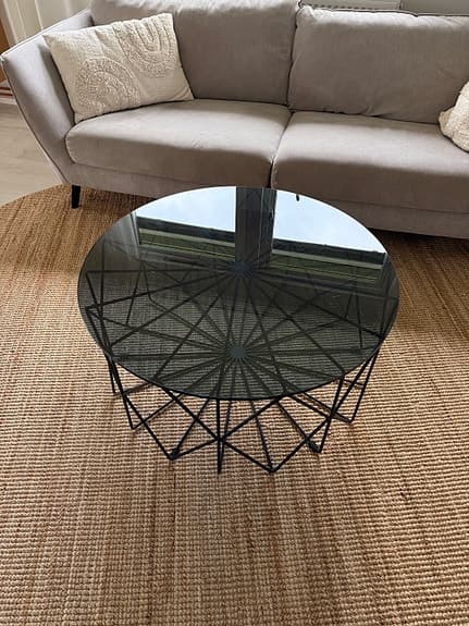 Designerbord Vitro från Bolia ø 90 cm