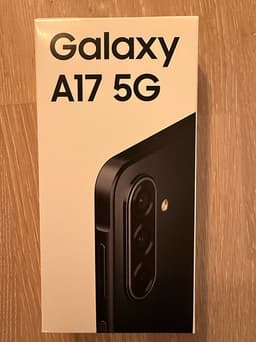 Samsung Galaxy A17 5G Smartphone 128 GB Svart