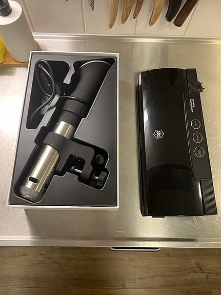 Sous Vide + vakuumförpackare