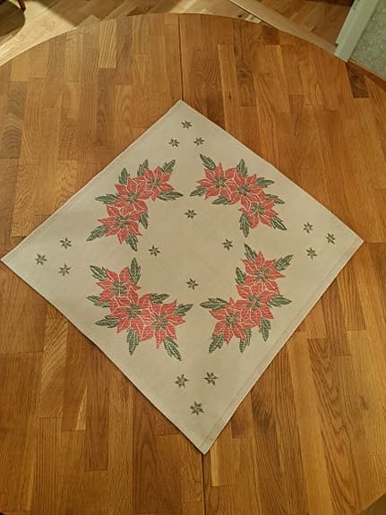 Juldukar/servetter linne 50 x 50 cm