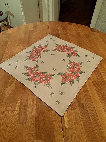 Juldukar/servetter linne 50 x 50 cm