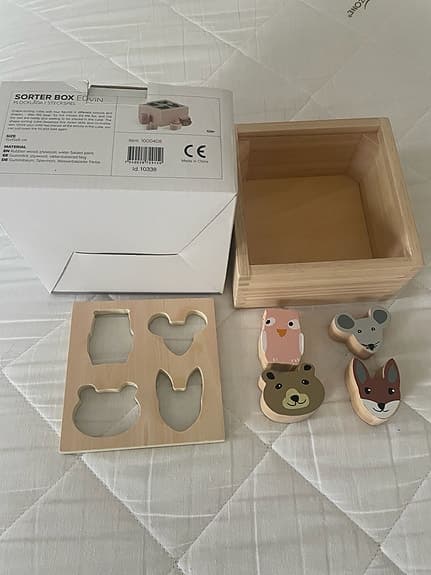 Kids concept plocklåda i trä/leksak