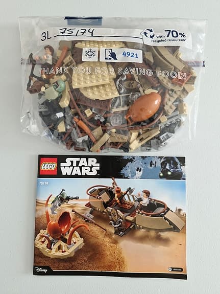 Lego Star Wars: Desert Skiff Escape - 75174
