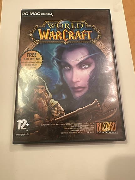 Blizzard World of Warcraft PC-spel 12+