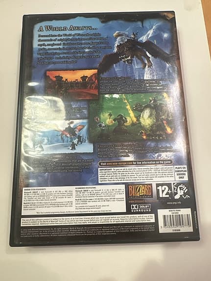 Blizzard World of Warcraft PC-spel 12+