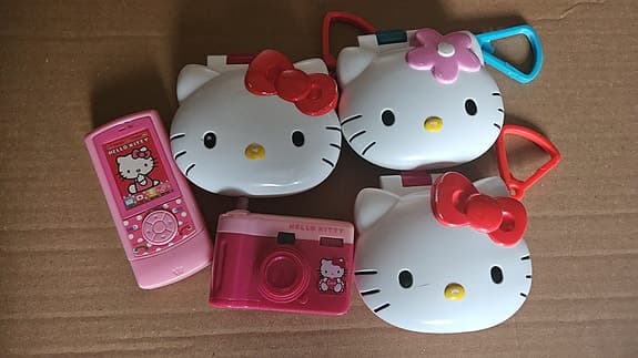 Hello Kitty Lekset, brödrost och te servis
