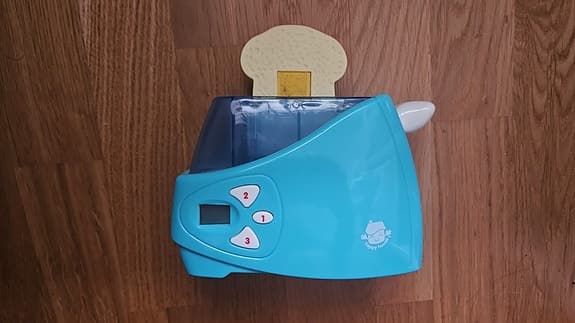 Hello Kitty Lekset, brödrost och te servis