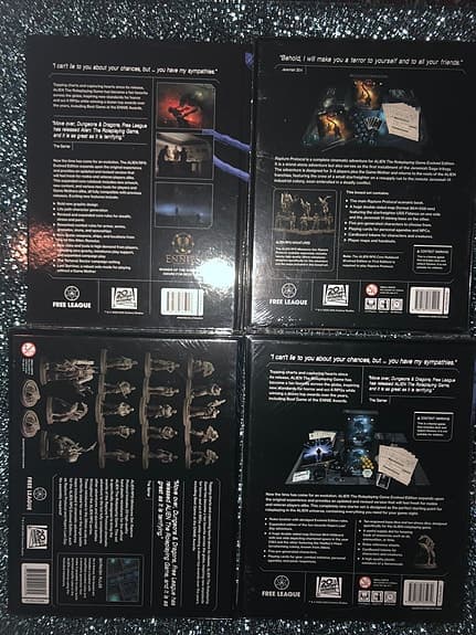 Alien RPG – Kickstarterpaket (Evolved Edition) – Nyskick!