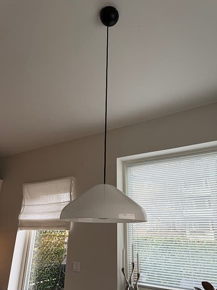 Hay Pao Glas Pendant taklampa, vit, helt ny