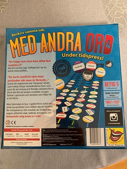 Sällskapsspel Med andra ord