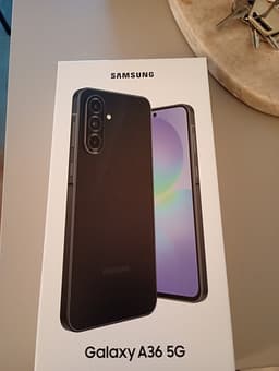 Samsung a36 5g helt ny oöppnad
