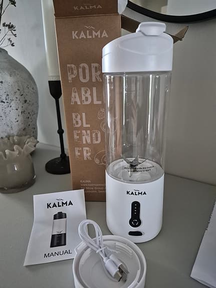 NY Kalma Portable Blender Vit i kartong