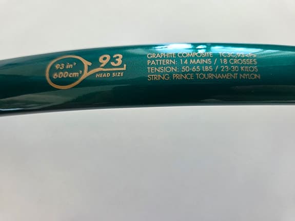 Prince Graphite – Tennisrack