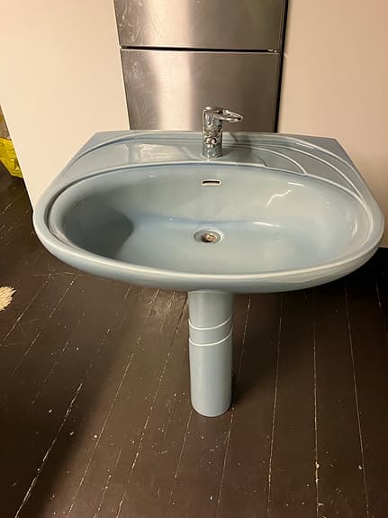 Retro handfat på fot
