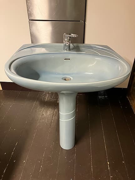 Retro handfat på fot