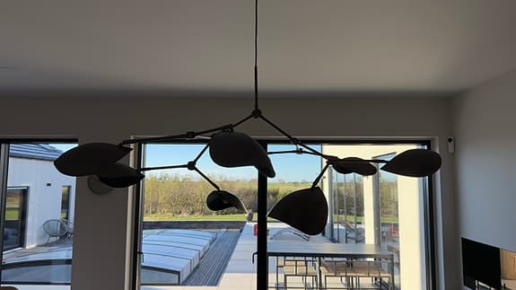 Stingray Ljuskrona, Brons, 101 Copenhagen