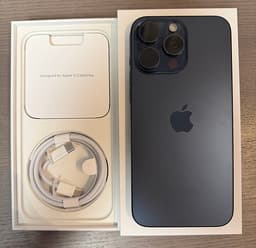 Apple iPhone 15 Pro Max 512 GB svart