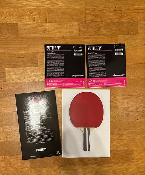 Butterfly 2,1mm Dignics 64  på  Butterfly-stomme Zoran Primorac