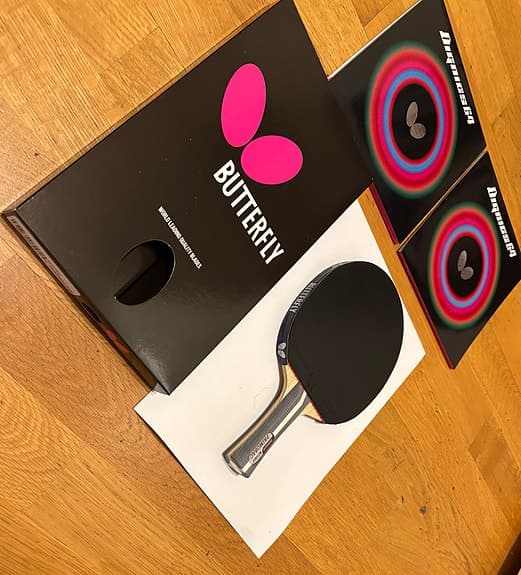 Butterfly 2,1mm Dignics 64  på  Butterfly-stomme Zoran Primorac