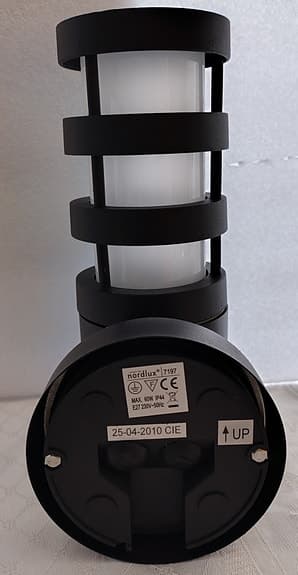 2 nya fasadlampor, Darwin, Nordlux