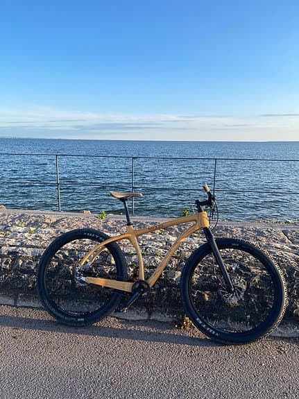 Unik träcykel från USA – Connor Wood Mountain Cruiser (samlarobjekt!)