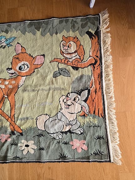 Disney Vintage. Bambi matta. 160 x 110 cm