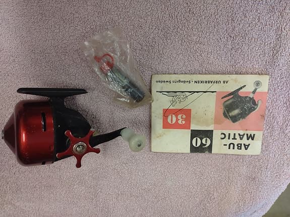 Abu Garcia 120 Cardinal + Abu-matic 60