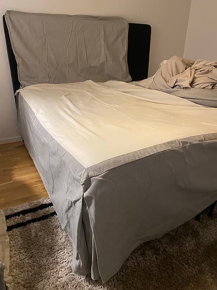 Sänggavel och sängkappa