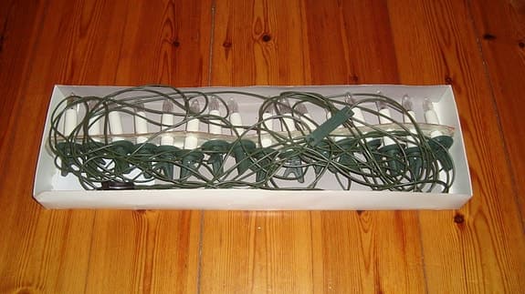 Julgransbelysning Gnosjö konstsmide Julbelysning med 16 lampor fint skick.