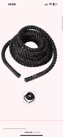 Nytt Battle Rope - Weekly Revolt