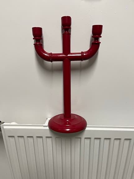 Röd ljusstake