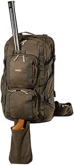 Halti Kaurus- jaktryggsäck med pall och vapenhållare