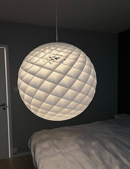 Louis Poulsen Patera Pendel Vit, 600 mm