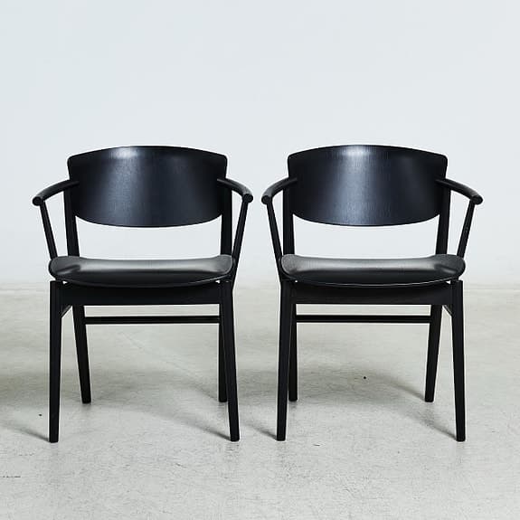FRITZ HANSEN design stolar NO1  Nendo karmstolar 4 stycken