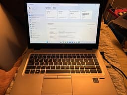 HP EliteBook 840 G3 Notebook i5 8GB/256GB SSD Win11