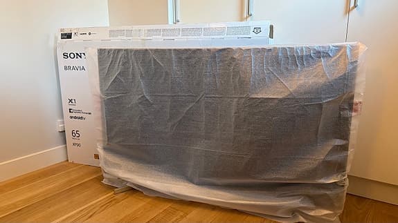 Sparsamt använd Sony 65 tums LED-tv 4K i väldigt bra skick!