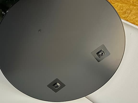 H&M Home Rund Spegel Svart Ram