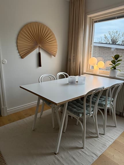 HAY Loop Stand vit Bord 165cm / L:165xB:92,5xH:75