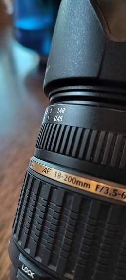 Tamron 18-200mm f3.5-6.3 f macro 62 A14