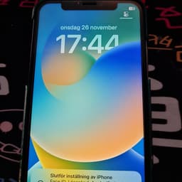 Apple iPhone X Smartphone 256 GB Vit