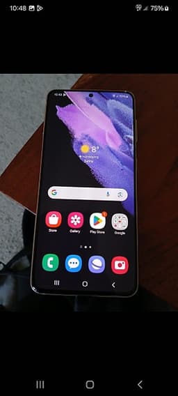 Samsung Galaxy S21 Mobiltelefon 256 GB Grå