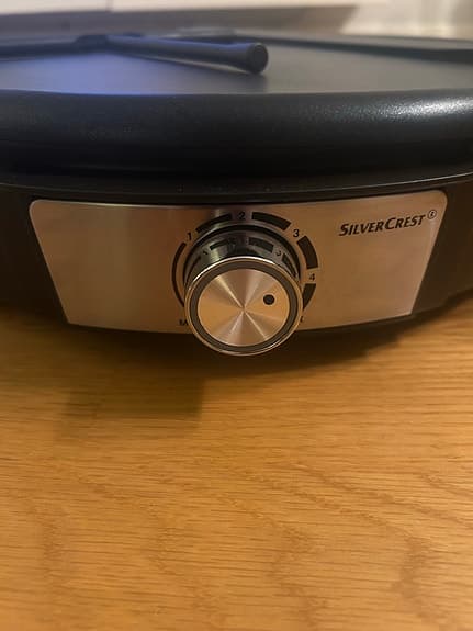 SilverCrest Crepejärn diameter 37cm